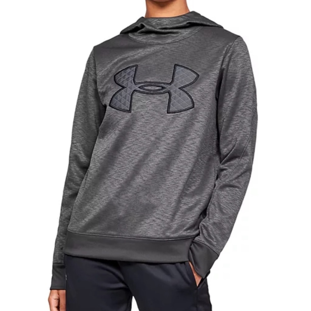 Under Armour Big Logo Performance Fleece Hoodie Loose Oversized XL Sweatshirt